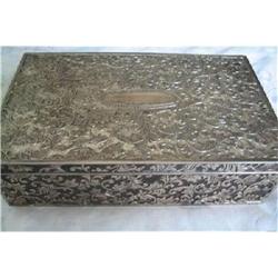 Jewellery or Trinket Box Silver Plated #1703409
