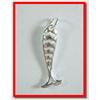 Image 1 : Designer Fish Bone Sterling Silver Pendant #1703541