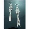 Image 1 : Designer Chain Link Sterling Silver Earrings #1703778