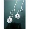 Image 1 : Designer Style Swirl Sterling Silver Earrings #1703797