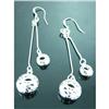 Image 1 : Lacework Sphere Sterling Silver Earrings #1703809
