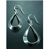 Image 1 : Style Teardrop Sterling Silver Earrings #1703864