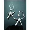 Image 1 : Handmade Starfish Sterling Silver  Earrings #1703871