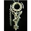 Image 1 : Unique "Slave to Time" Sterling Silver Pendant #1704138