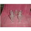 Image 1 : Set of 7 Duncan Miller sandwich  wine goblets #1705039