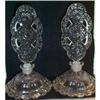 Image 1 : Two Crystal US Glass Fancy Perfume Bottles #1705205