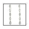 Image 1 : LONG DANGLE DIAMOND EARRINGS(was $695) #1705297