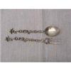 Image 1 : Sterling Silver child's Fork&Spoon with Cherubs#1705479