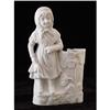 Biscuit Little Girl Figurine / Bud Vase #1705564