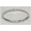 Image 1 : Sterling Silver Bangle Sku2766 #1705903