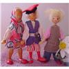 Image 1 : Doll Wood Made in Poland Group of Three Dolls #1706080