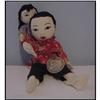 Image 1 : Doll Cloth Chinese Mother and Child 8" & 6" #1706171