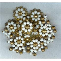 Brooch. Circa 1940. Large.Gold Colored &amp; #1706314