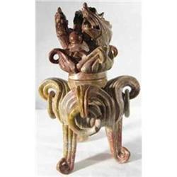Incense Burner Carved Soapstone #1706392