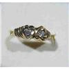 Image 1 : Diamond and 14k ring Two Hearts #1706449