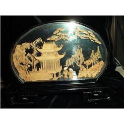 Oriental Lacquer woodcarving #1706557