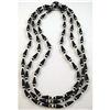 Image 1 : ART Deco CHANNEL Rhinestone GLASS Bead NECKLACE#1706597