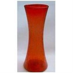 Large Blenko Crackle Glass Vase #1706629