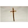 Image 1 : STYLIZED RHINESTONE  SWORD  PIN #1706899