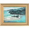 Image 1 : Landscape, acrylic on paper entitled ?seashore?#1720595