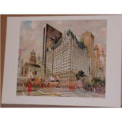 Kamil Kubik, Plaza Hotel, Signed Serigraph #1721352