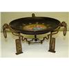 Image 1 : 19c Paris Porcelain Bronze Mounted Charger  #1721467