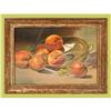 Image 1 : Art Drawing Framed Vandenbooca Peaches Grapes #1746174