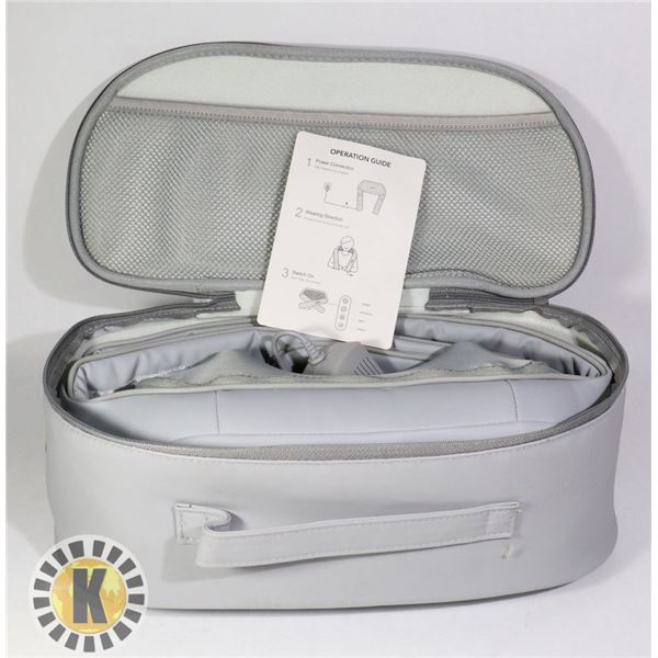 NAIPO HEATED NECK MASSAGER IN CARRY BAG