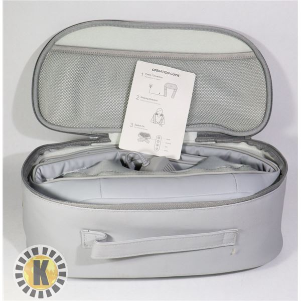 NAIPO HEATED NECK MASSAGER IN CARRY BAG