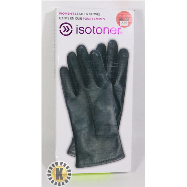ISOTONER WOMEN'S LEATHER GLOVES
