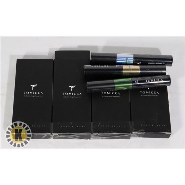 FOUR 3 PACKS OF TOMICCA AIR CUSHION MAGIC POWDER