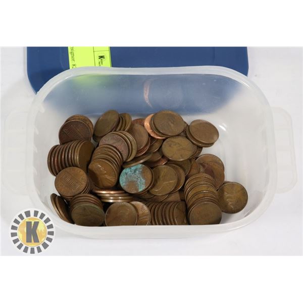 132 US ONE CENT COINS