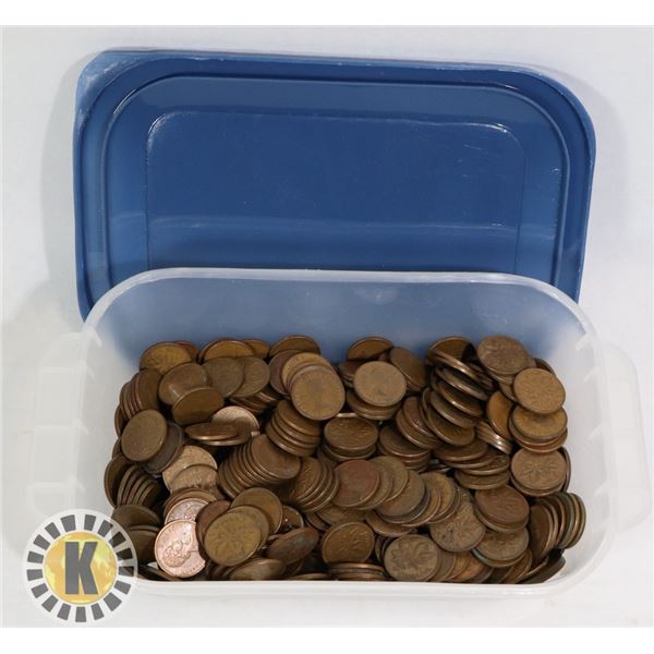 471 CANADIAN ONE CENT COINS