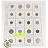 Image 1 : 20 FOREIGN COINS 11 DIFFERENT COUNTRIES MEXICO