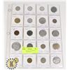 Image 1 : 20 FOREIGN COINS 7 DIFFERENT COUNTRIES BELGIUM