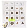 Image 1 : 20 FOREIGN COINS 6 DIFFERENT COUNTRIES AUSTRIA