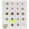 Image 1 : 20 FOREIGN COINS 10 DIFFERENT COUNTRIES GERMANY CU