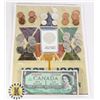 Image 1 : 1967 LOT, OVER $4.00 IN CENTENNIAL CURRENCY.