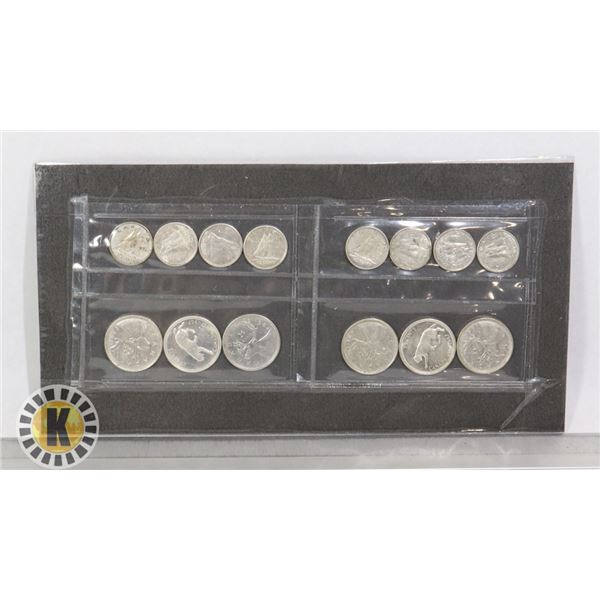 OVER $2.00 IN CANADIAN SILVER (NO NICKEL COINS)