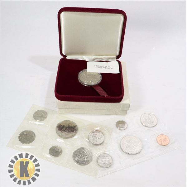 CANADIAN MINT SETS 1971 & 1981, + 1982 PRES.