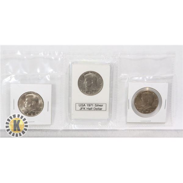 9 DIFFERENT USA $1 ALL PROOFS + JFK SILVER $.50