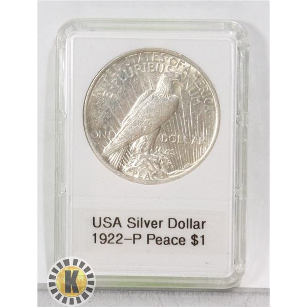 USA 1922-P SILVER DOLLAR 90% SILVER UNCIRCULATED