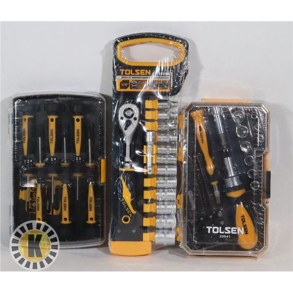 NEW TOLSEN ITEMS 6 PC PRECISION