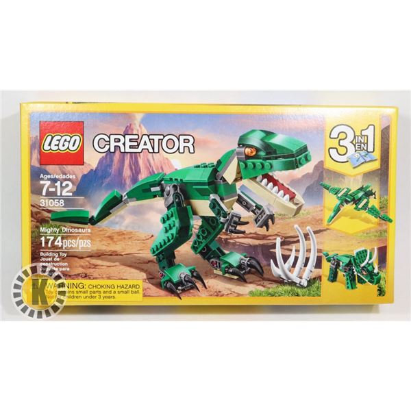 LEGO CREATOR MIGHTY DINOSAURS 3 IN 1 PACK