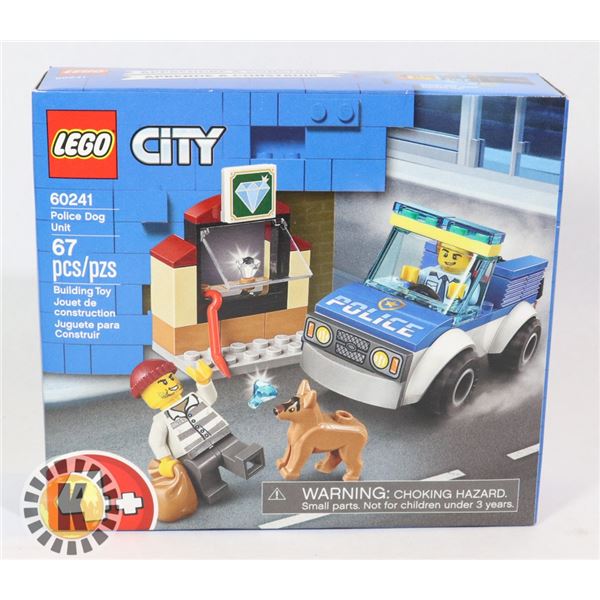 LEGO CITY POLICE DOG UNIT NEW SEALED