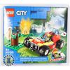 Image 1 : LEGO CITY FOREST FIRE FIRE CAR NEW SEALED