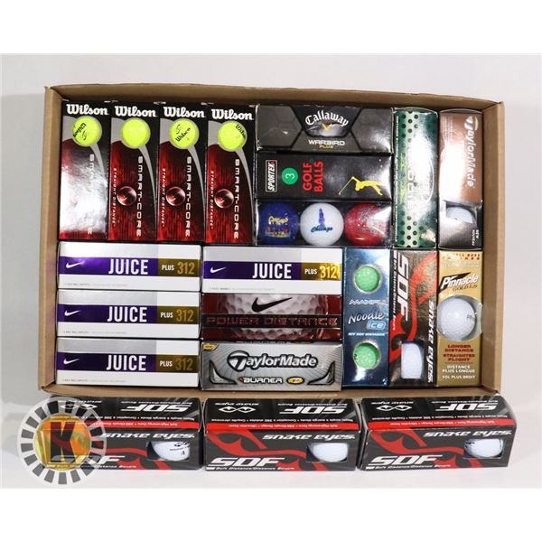 NEW 27 GOLF BALLS WILSON