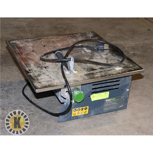 HAUSSMANN 7" WET TILE SAW 120V