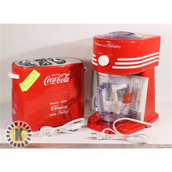 COCA COLA HOT DOG TOASTER & FROZEN BEVERAGE STATION