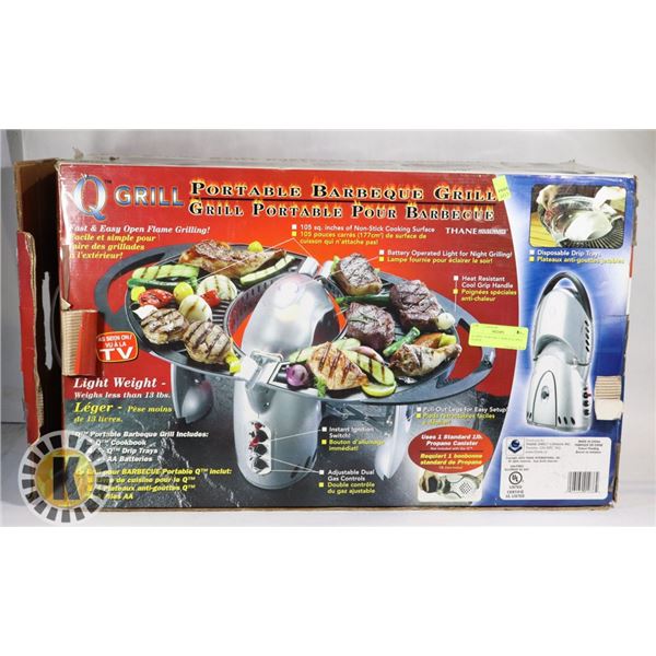 Q-GRILL PORTABLE BAR B Q GRILL IN BOX